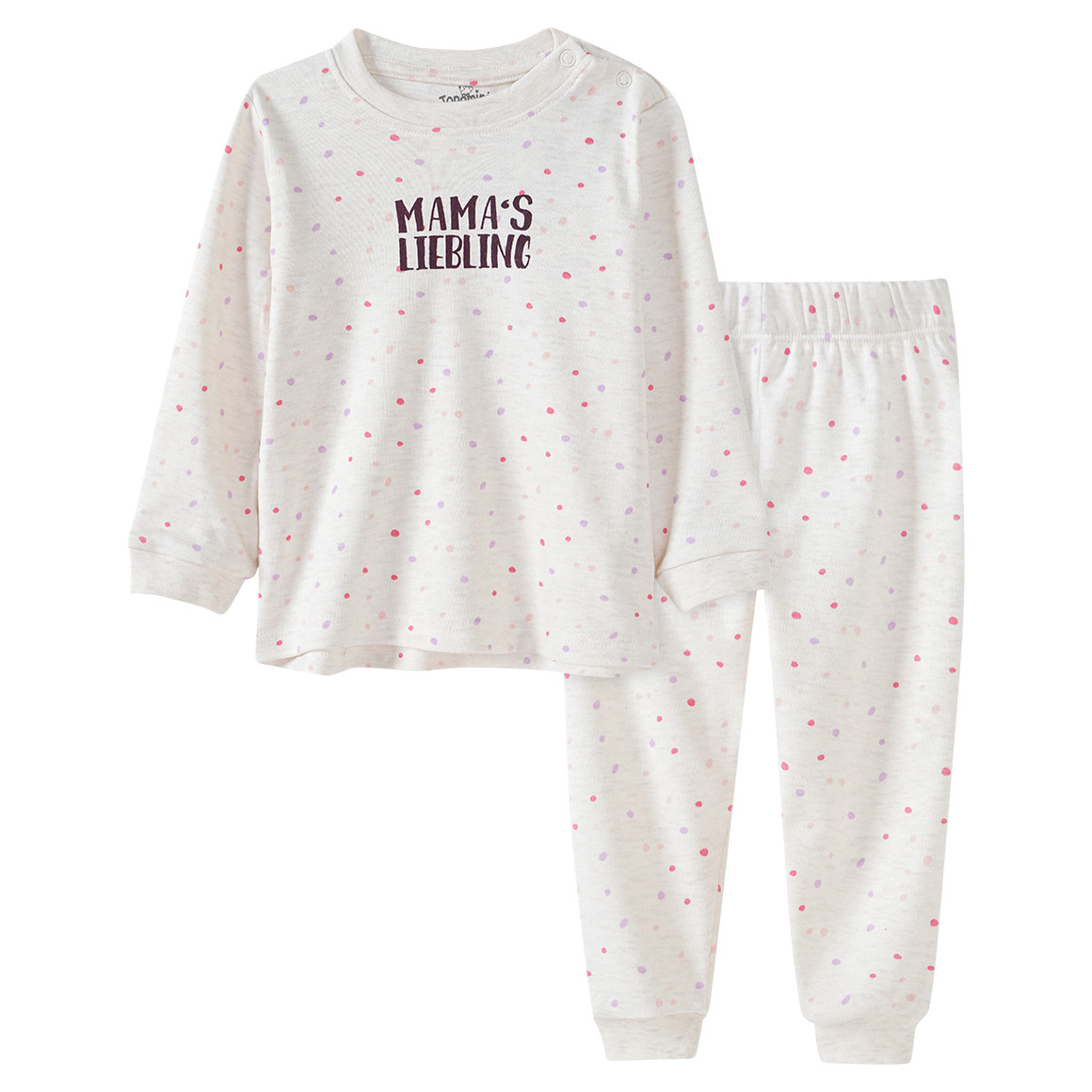 Baby Schlafanzug mit Punkten