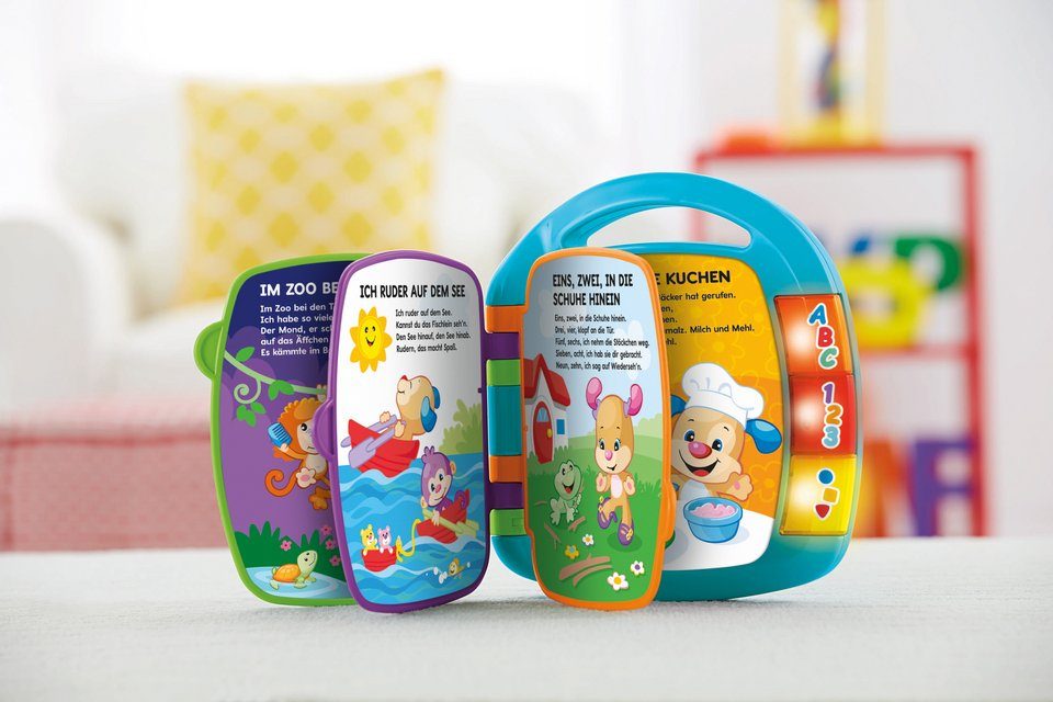 Fisher-Price® Buch Lernspaß, türkis