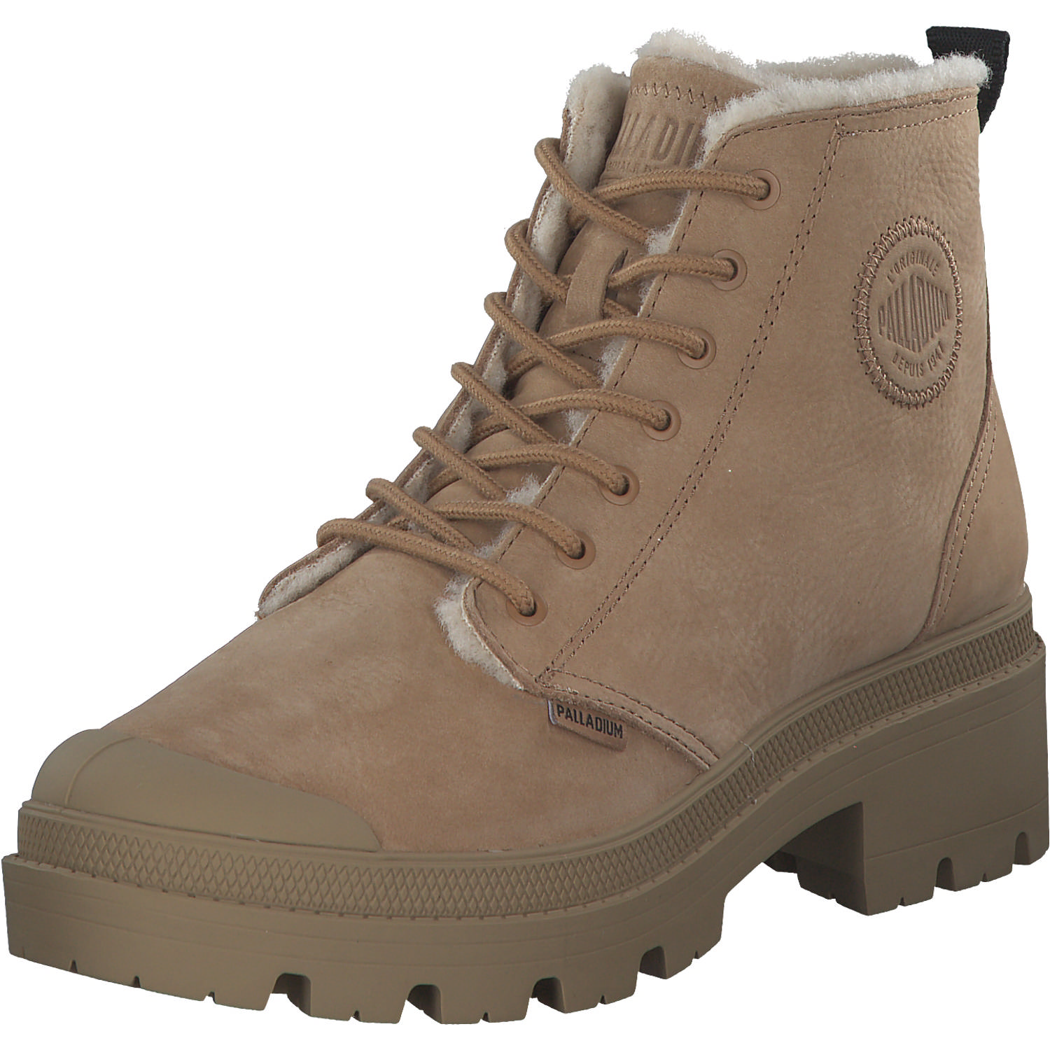 Palladium 98867, Schnürstiefel, Damen, Beige (ochre tan)