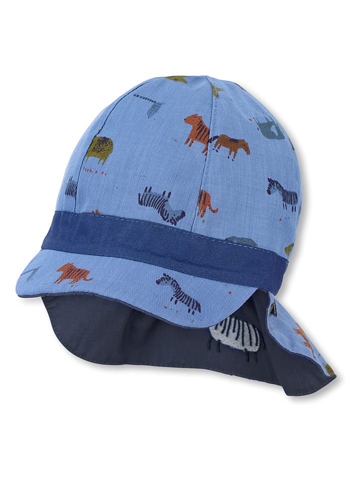 Sterntaler Wende-Schirmmütze in Blau günstig kaufen