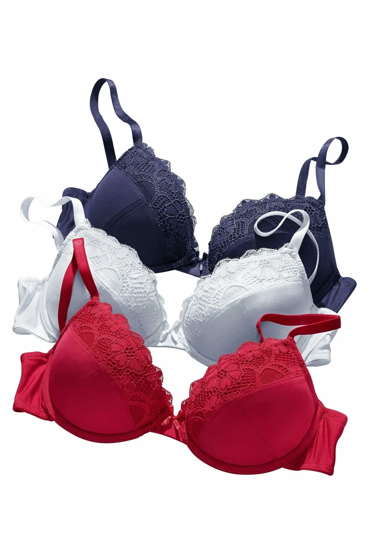 PETITE FLEUR  BH - Rot - Unifarben