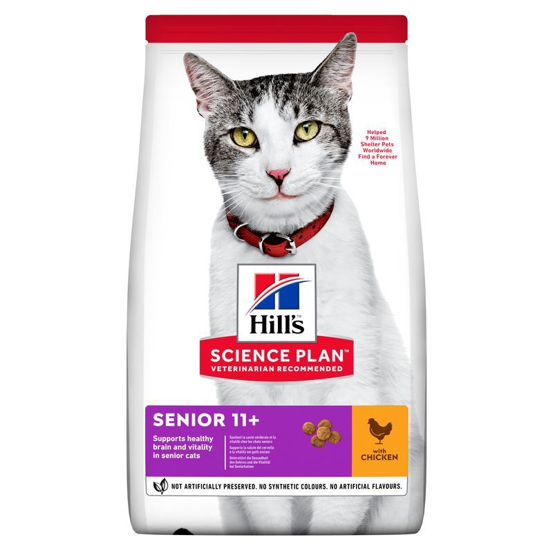 Hill's Trockenfutter Hill's Science Plan Senior 11+ mit Huhn 2x7 kg