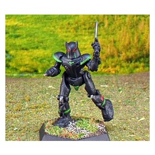 Ebony Mech w| Sword variant parts (TRO 3085 - 25 ton)