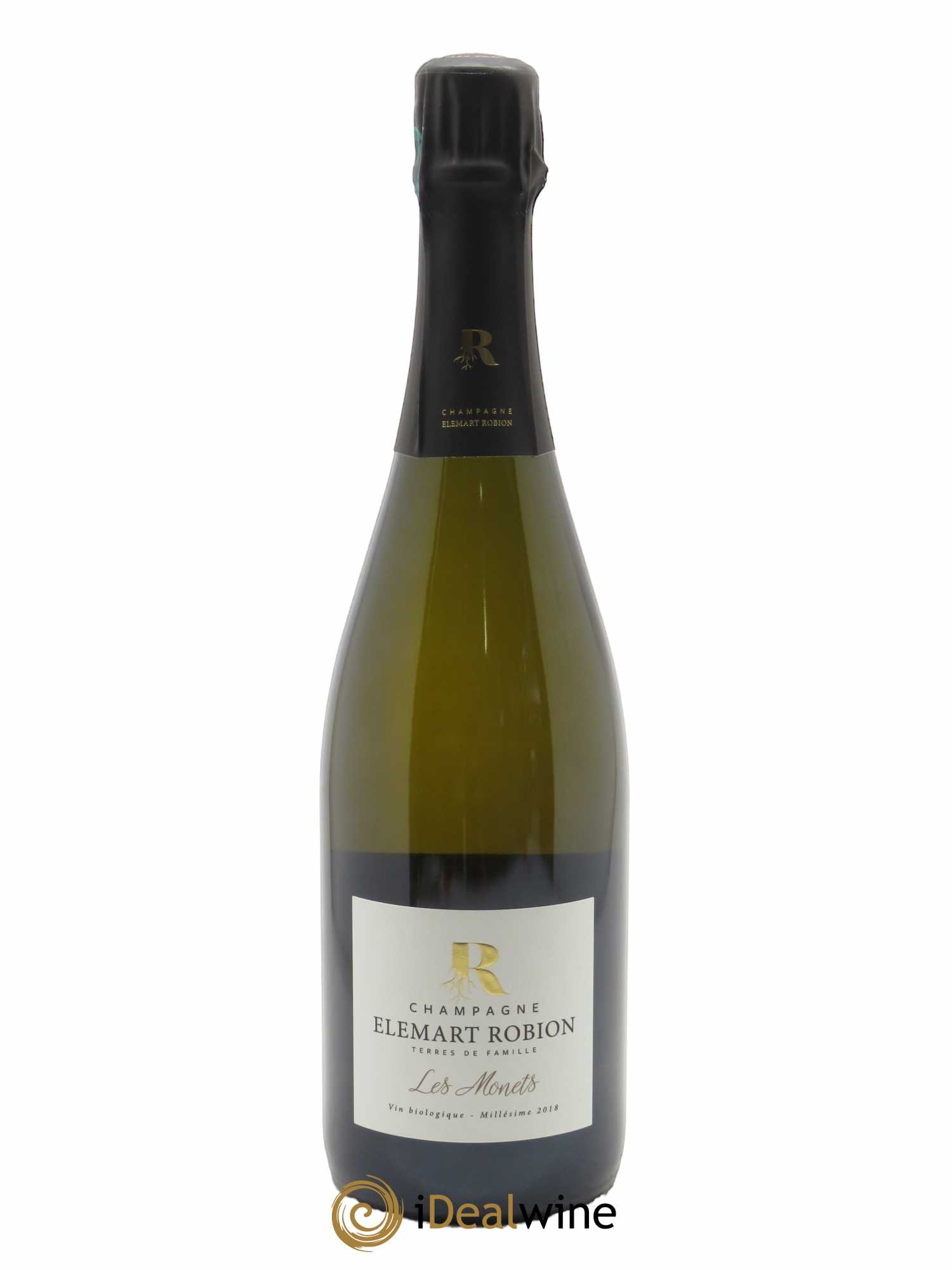 Les Monets Parcellaire Extra Brut Elemart Robion  2018 - Lot de 1 Bouteille