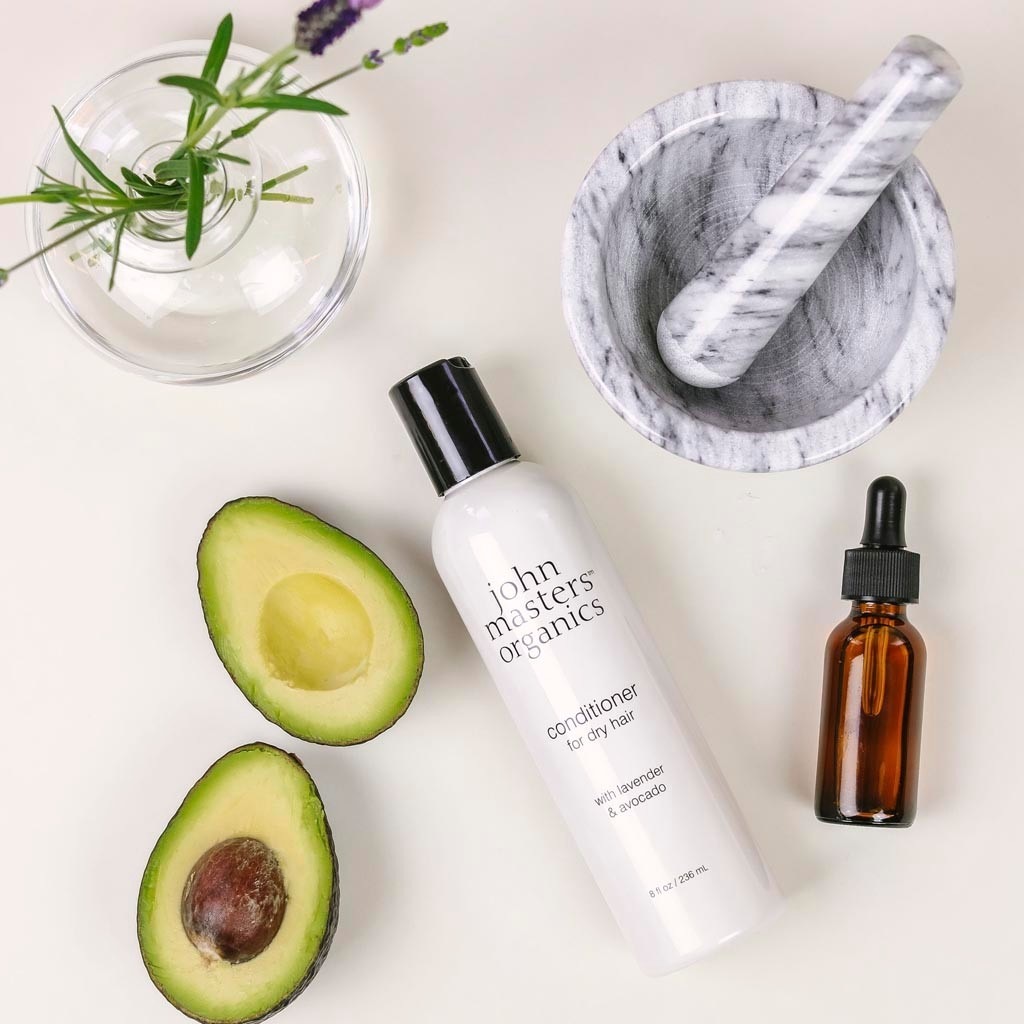 John Masters Organics Intensive Moisturizing -hoitoaine laventelilla ja avokadolla
