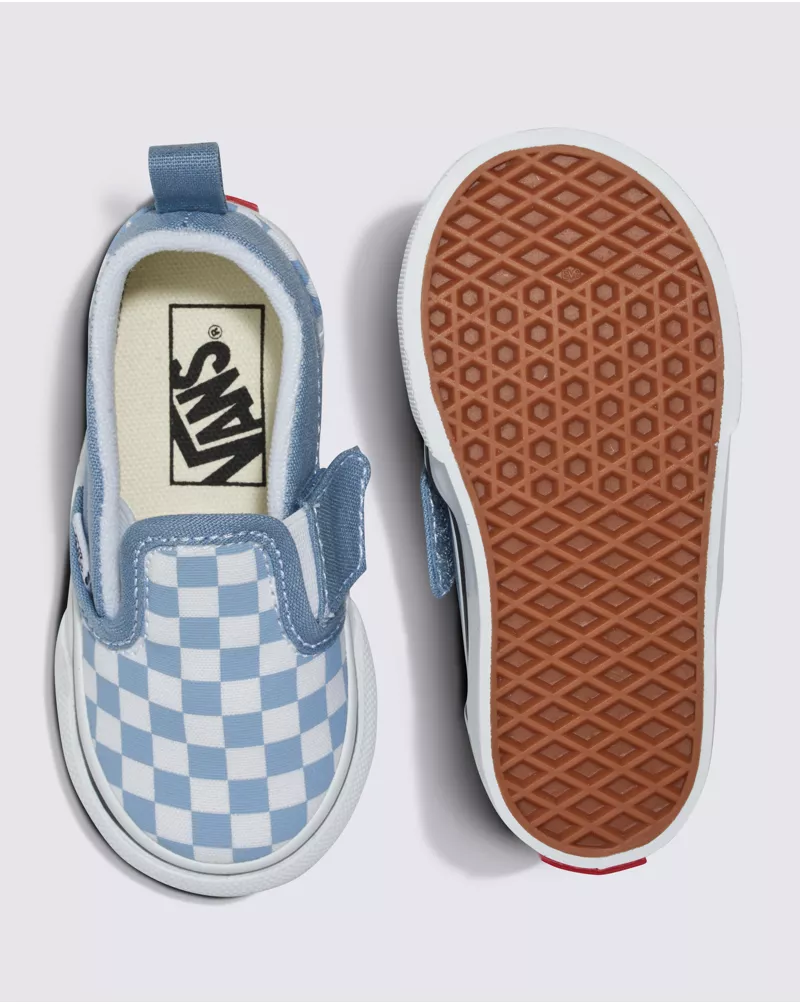 Toddler Classic Slip-On V Checkerboard Shoe