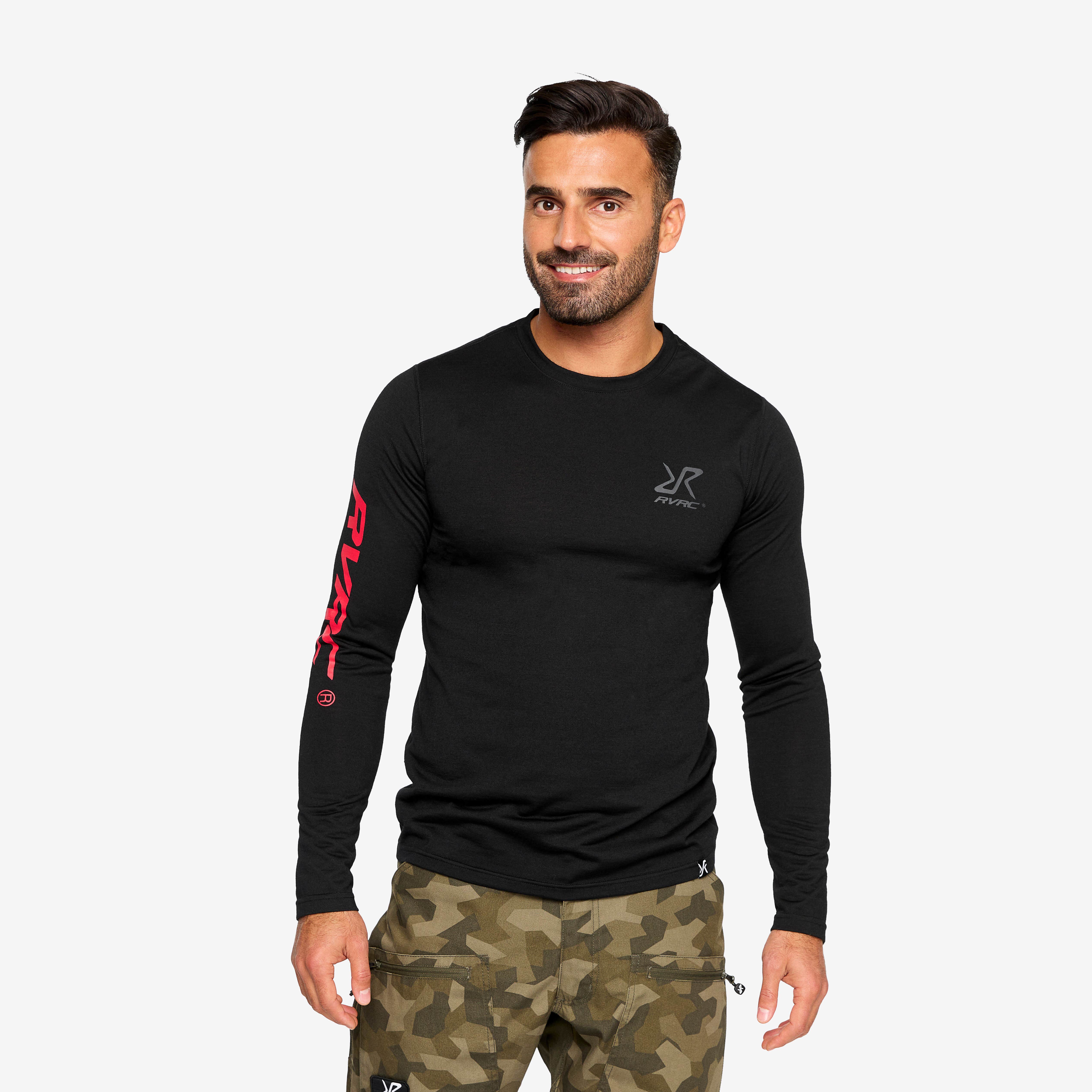 Sheep LS Tee Homme Black