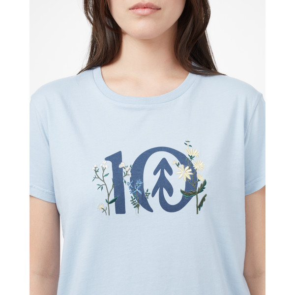 W FLORAL LOGO T-SHIRT Damen - T-Shirt