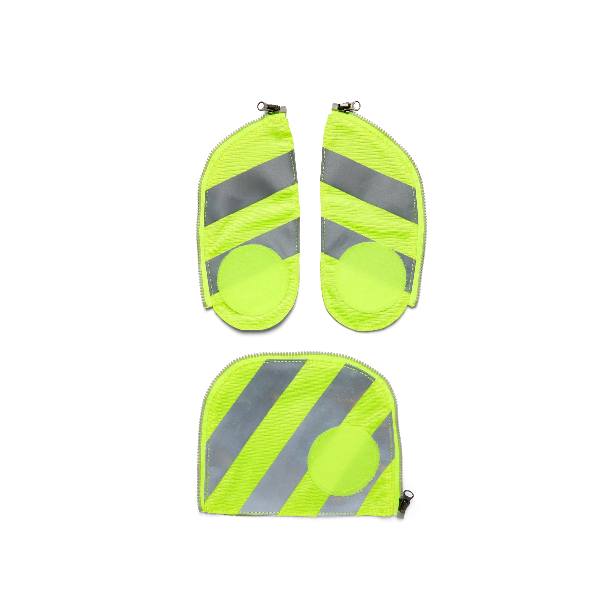 ergobag Zip-Set mit Reflektorstreifen Gelb