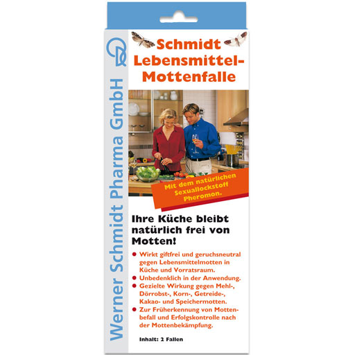 SCHMIDT Lebensmittel Motten Falle  2 St
