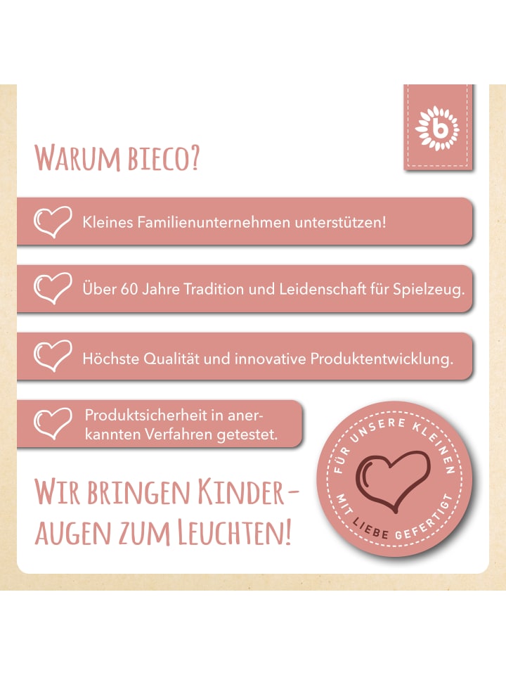 Bieco Spielwaren Kuscheltier Großes Reh - ab Geburt in Beige günstig kaufen onesize