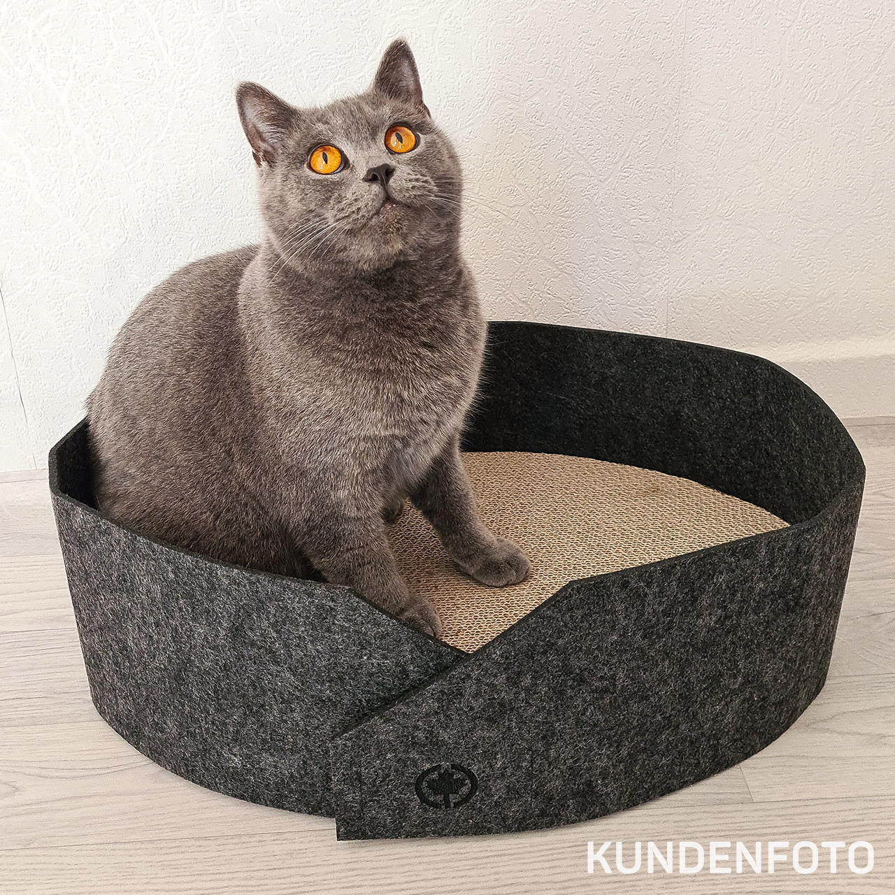 Canadian Cat Company Katzenbetten & Katzensofas Canadian Cat Company Filzbett Owen anthrazit