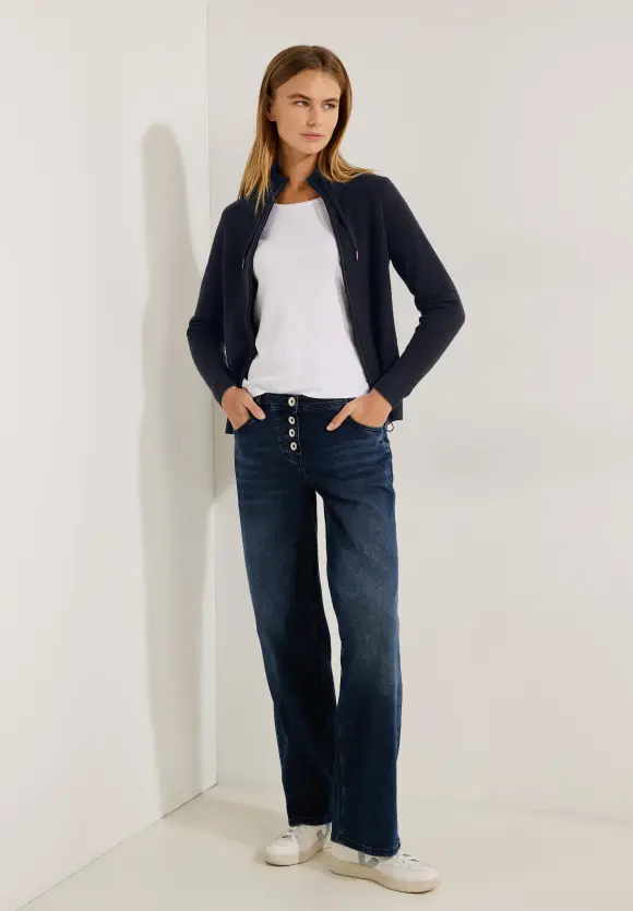 CECIL Cosy Cardigan mit Zipper