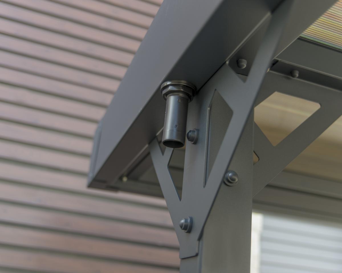 Canopia by Palram Canopia Palram Carport Palma 5000 Grau Bronze