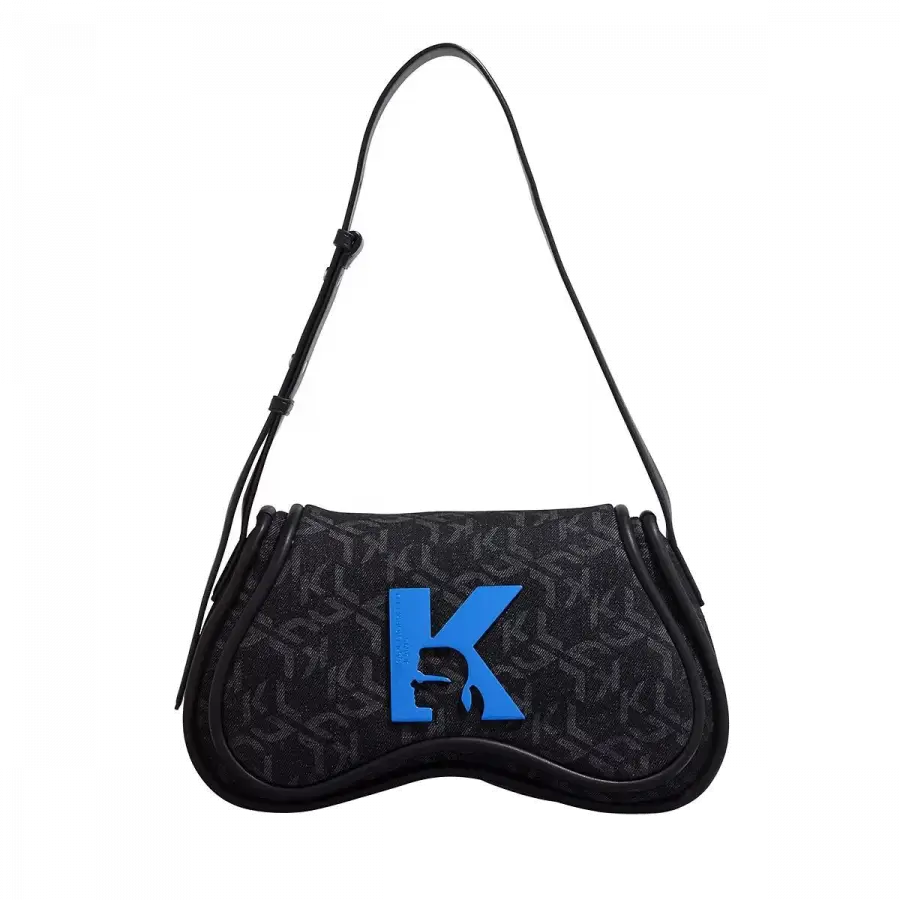 Karl Lagerfeld Jeans - Karl Lagerfeld Jeans Shoulder Bags Textil Black - schwarz