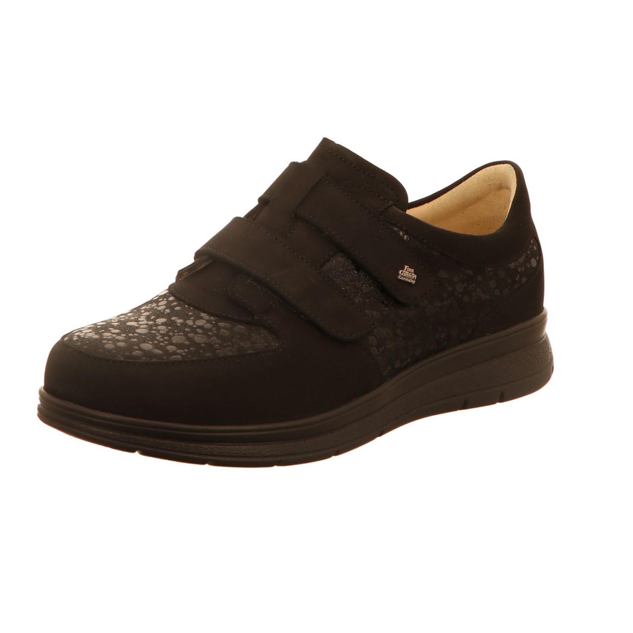 FINN COMFORT Freizeit Schnürer schwarz