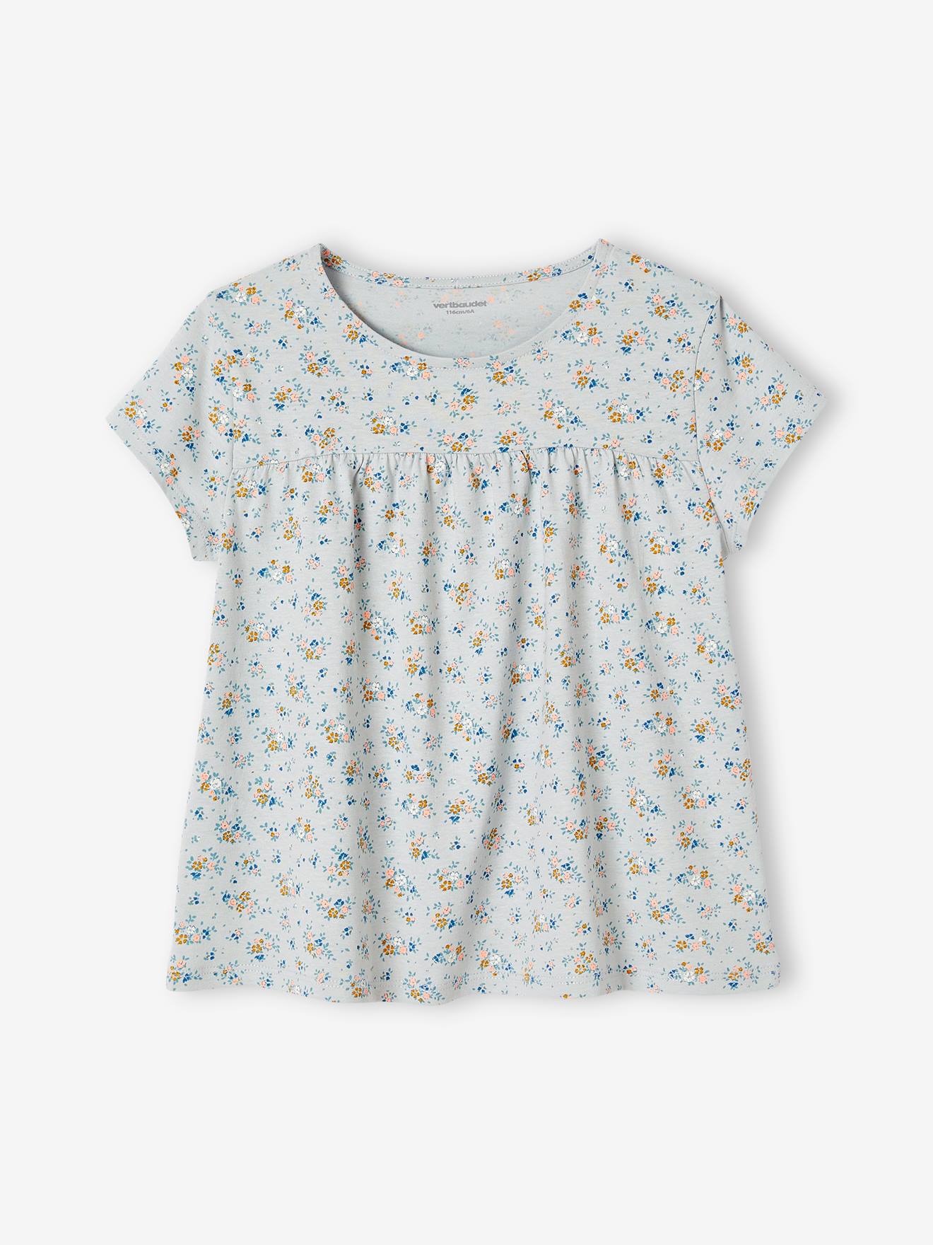 Vertbaudet Mädchen Blusenshirt - hellblau