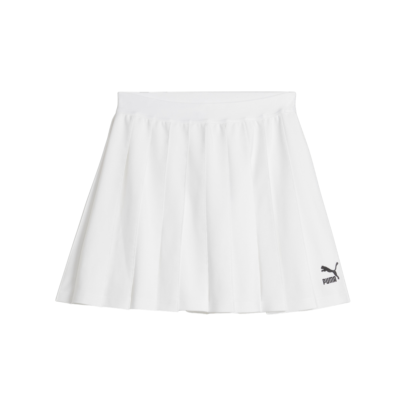 PUMA Classics Pleated Rock Damen Weiss F02