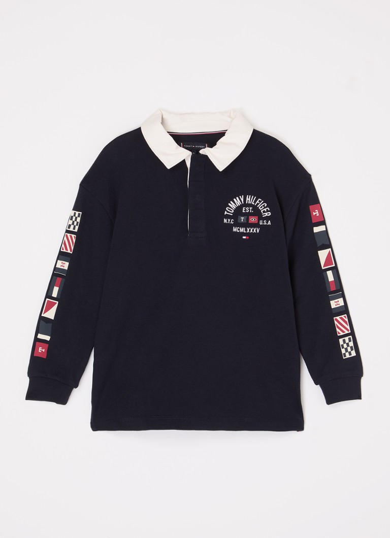 Polo Tommy Hilfiger com bordado do logotipo