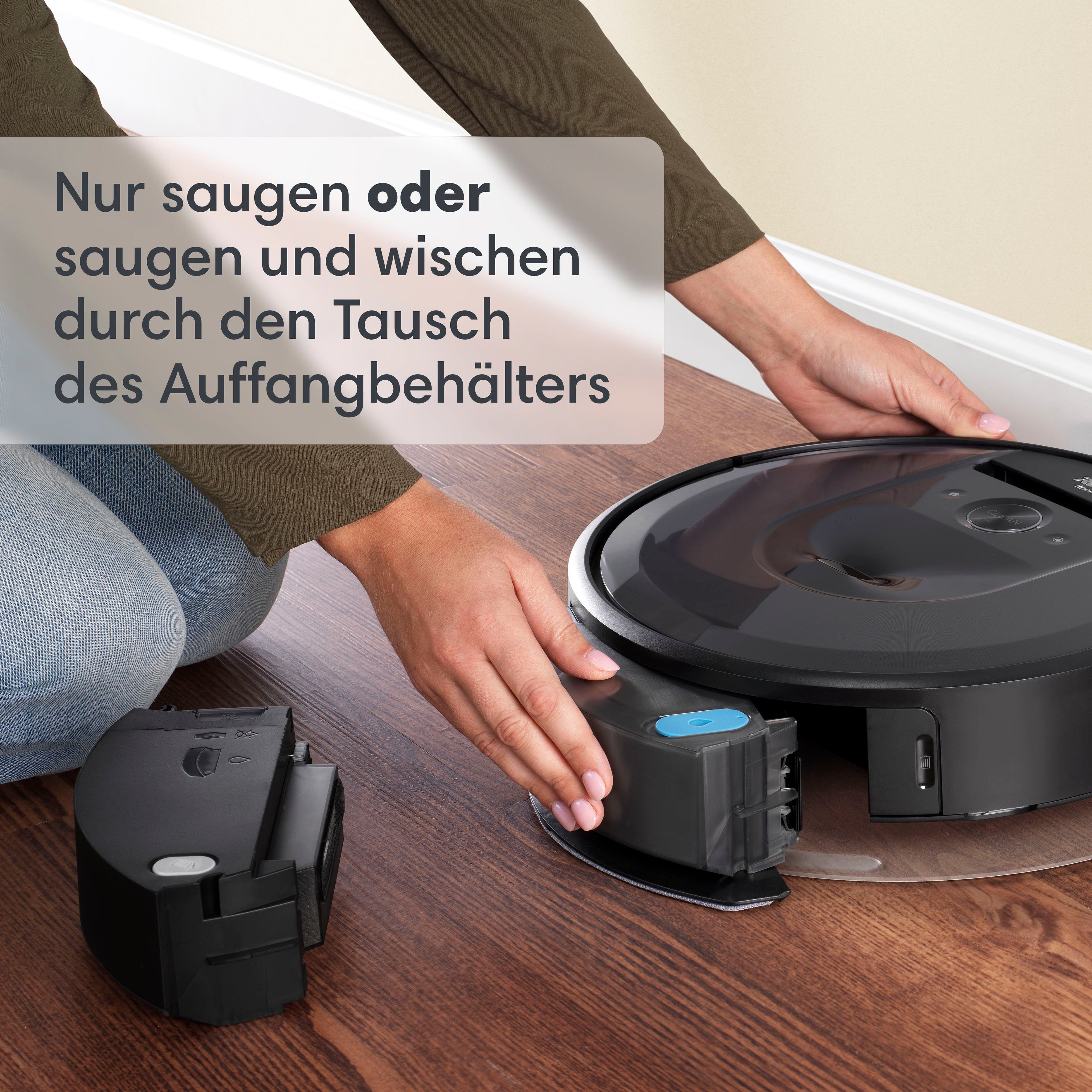 iRobot Saugroboter Roomba Combo i8 (i817840); Saug-und Wischroboter