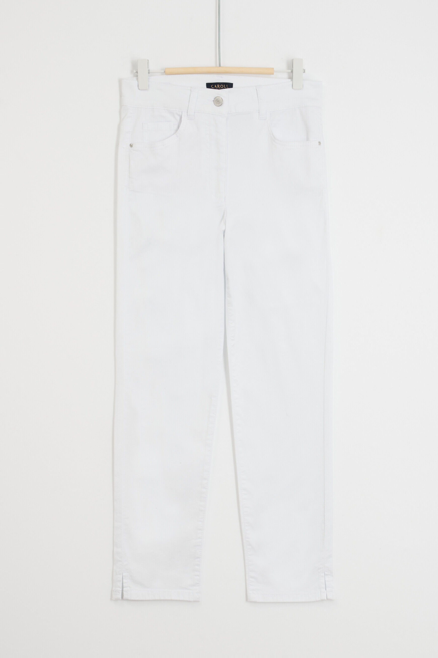 pantacourt mason blanc femme
