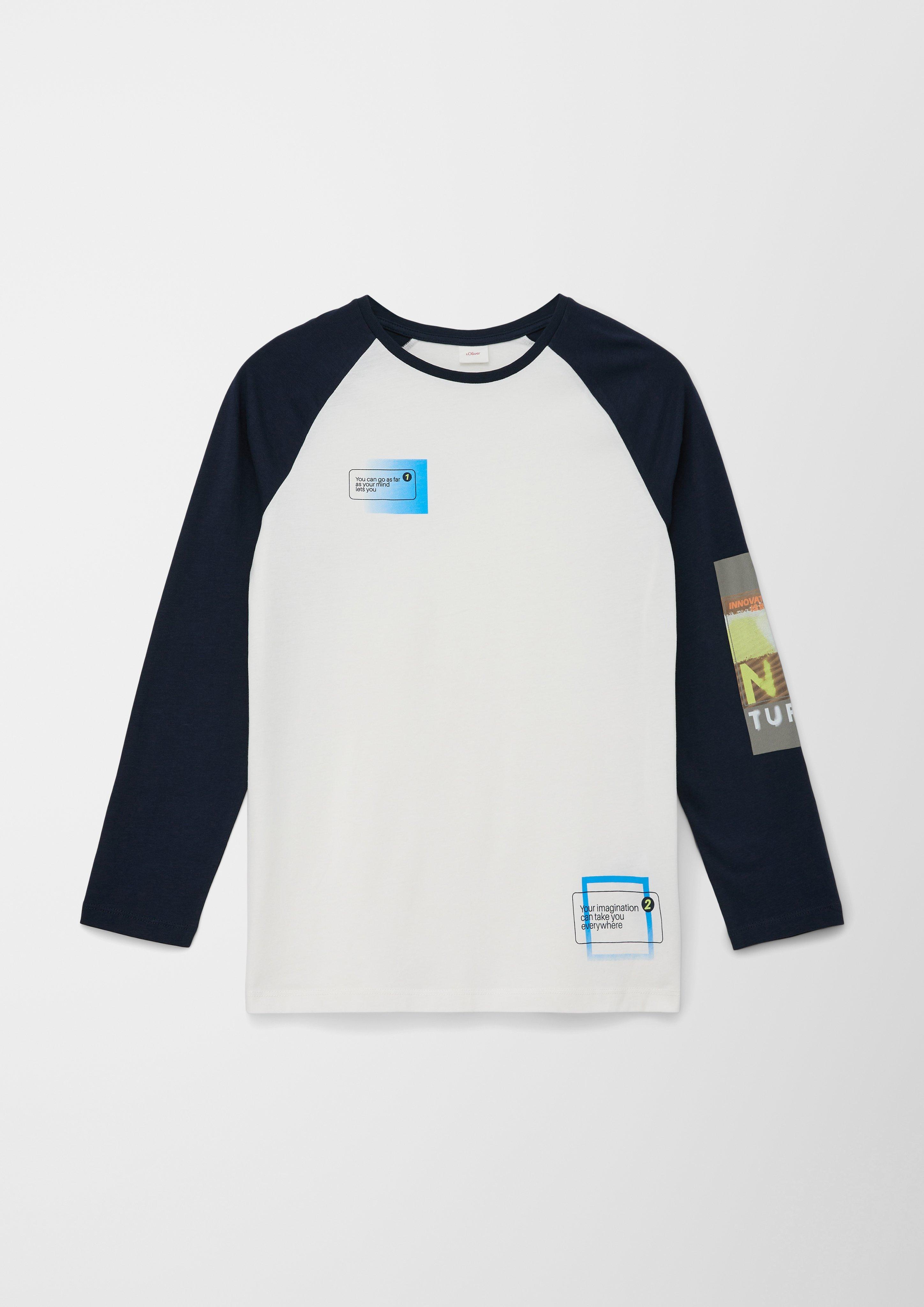 Longsleeve mit Statement-Prints  2128282-5952