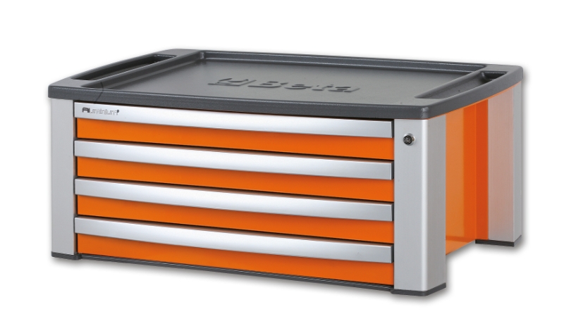 Beta 039000101 C39T-O Tool box with four drawers