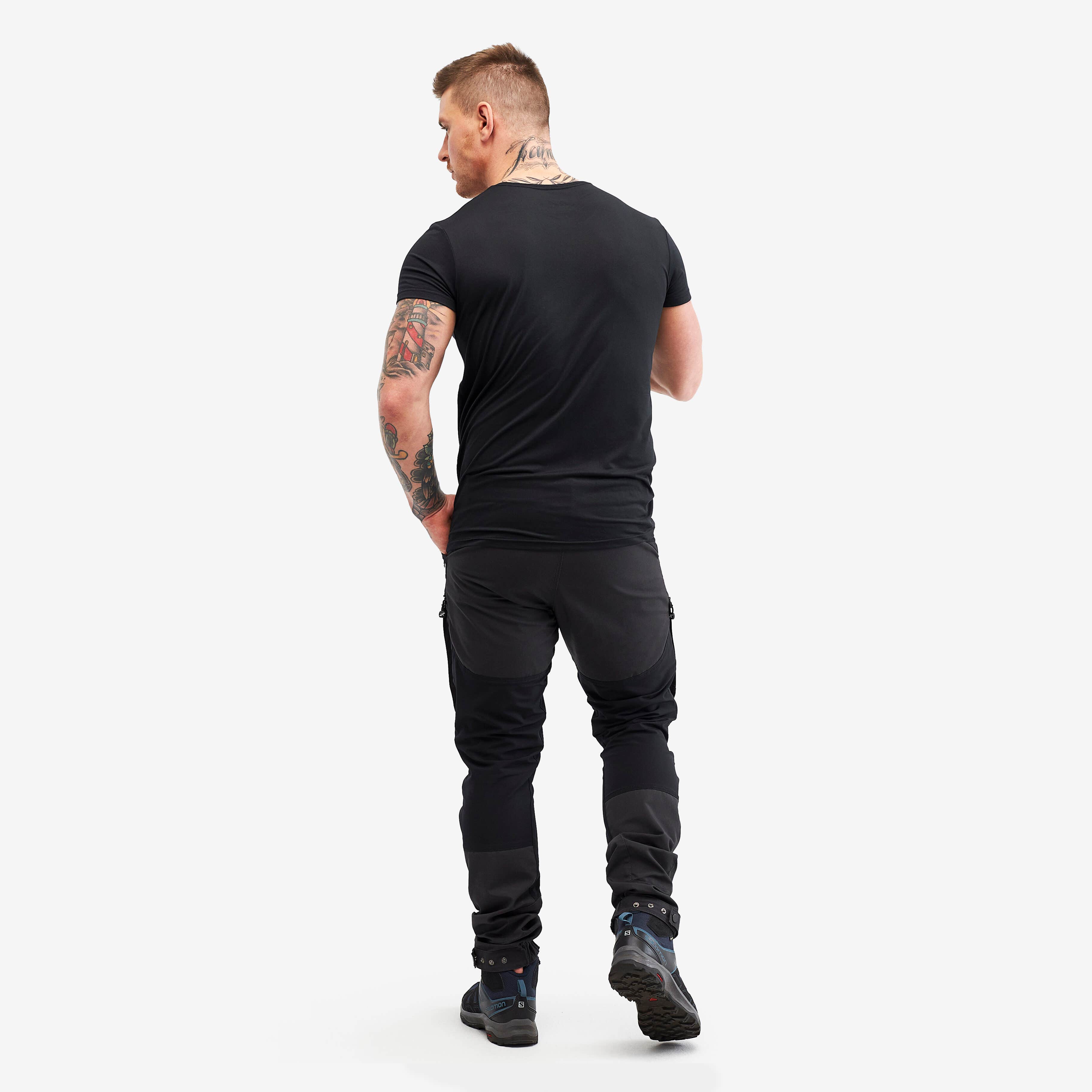 Backpacker Tee Homme Black/Blue