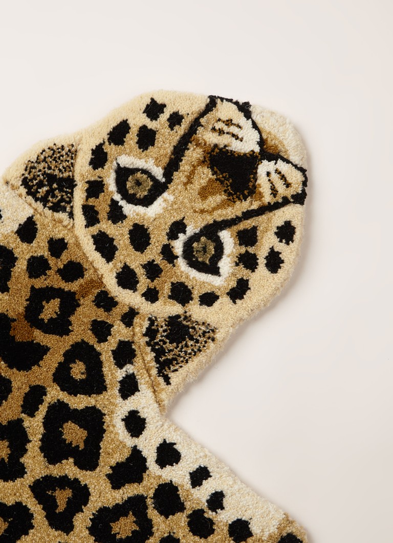 Koberec Doing Goods Loony Leopard Malý 92 x 62 cm
