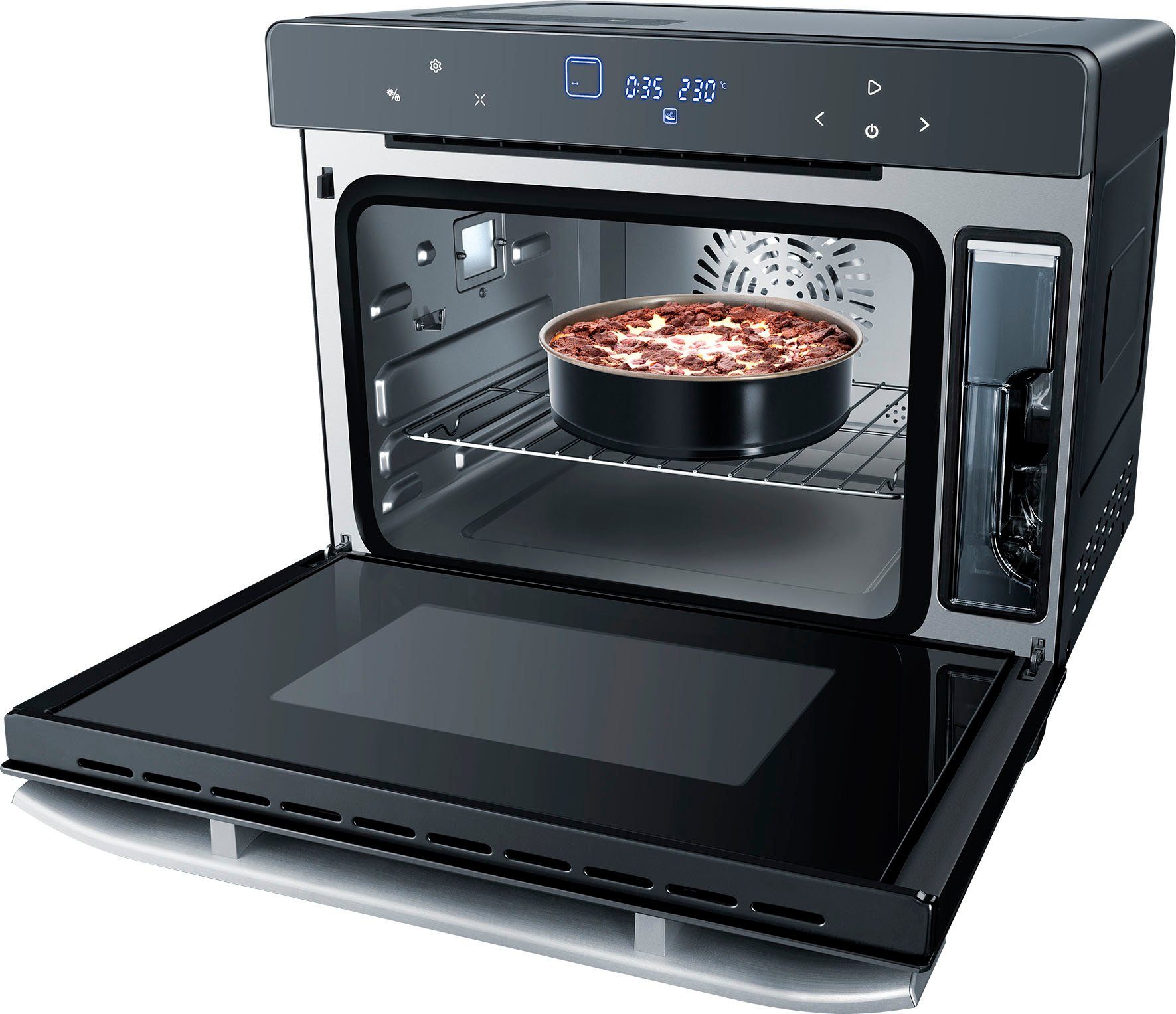 Steba Multiofen DG 40 MULTIFUNKTIONS-DAMPFBACKOFEN, 49 Automatikprogramme z.B. zum Backen, Dörren, Dämpfen