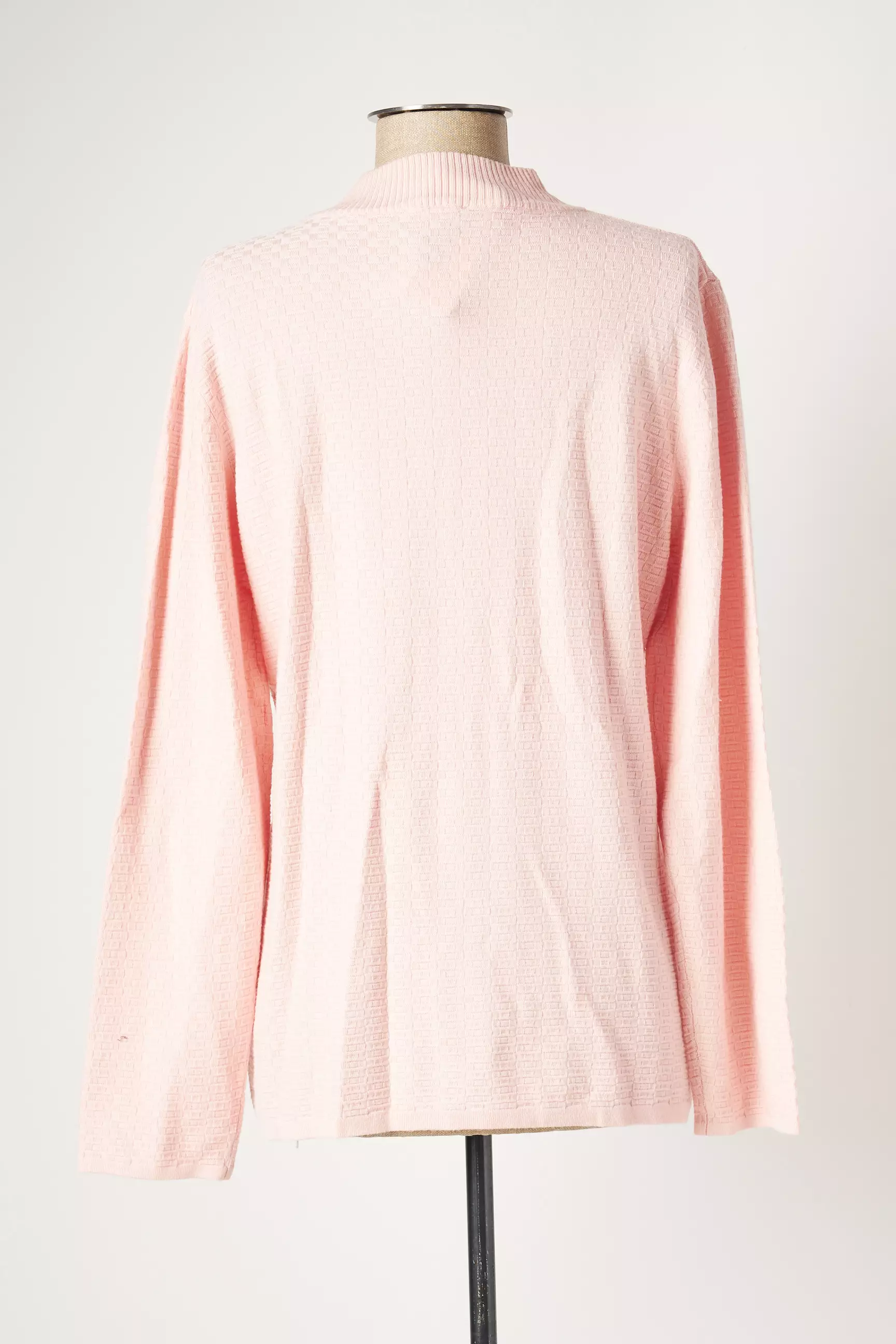 Marble Cardigans Femme couleur rose