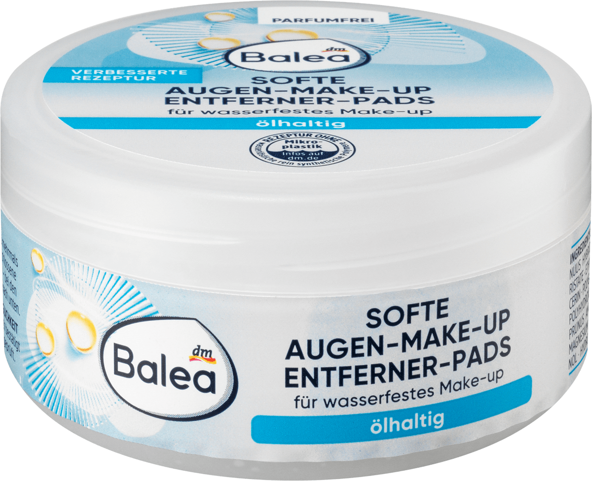 Augen-Make-up Entferner-Pads ölhaltig, 50 St