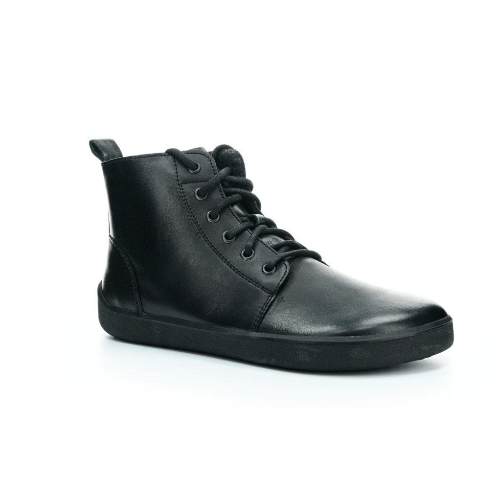 Be Lenka Atlas All Black Winter-Barfußschuhe
