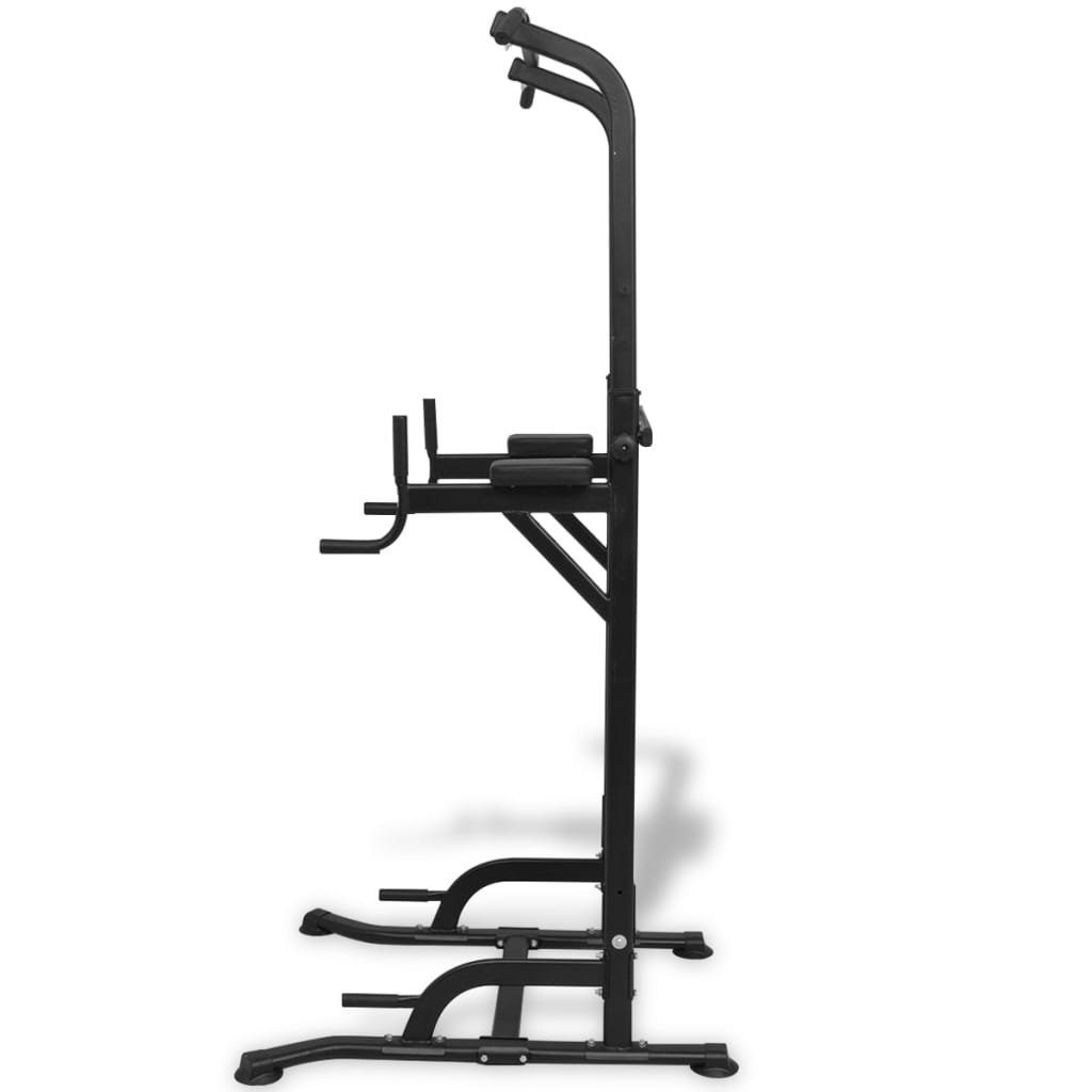 vidaXL Hantelbank Kraftturm 182-235 cm