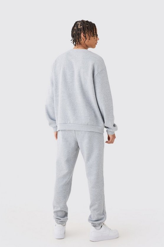 Oversize Sweatshirt-Trainingsanzug mit Bronx-Print