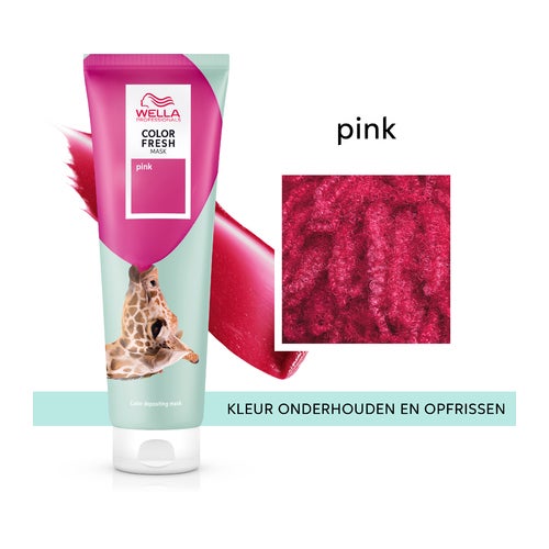Wella Professionals Color Fresh hajmaszk halványrózsaszín 150 ml