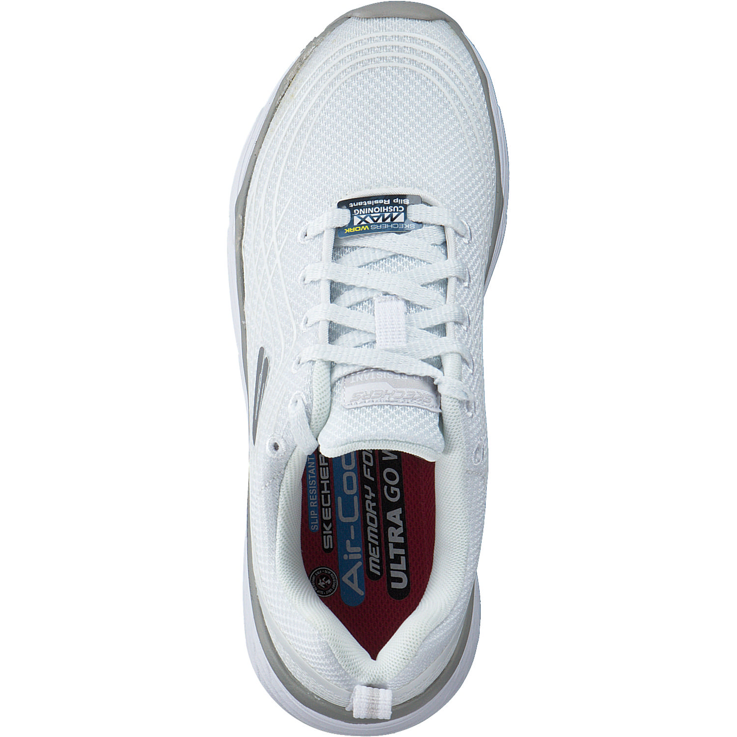 Skechers 108016EC, Sneakers Low, Damen, Weiß