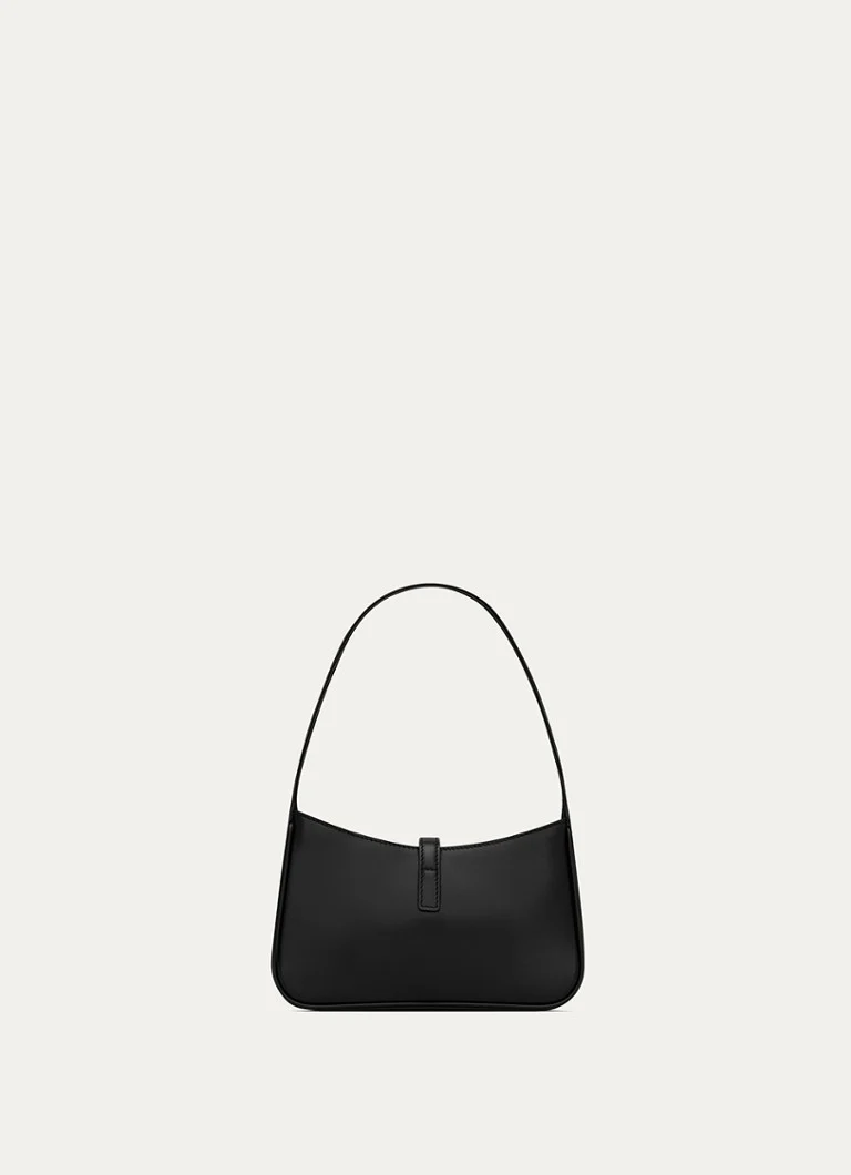 Geantă de umăr Saint Laurent Le 5 à 7 Mini Hobo din piele de vițel