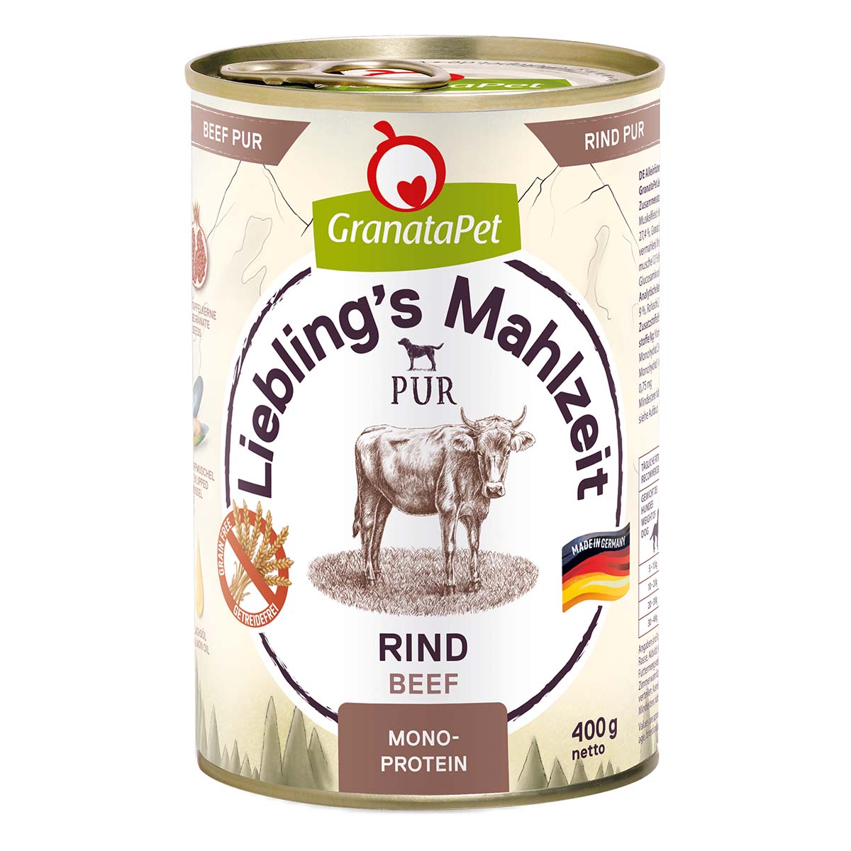 GranataPet Liebling's Mahlzeit Rind PUR kaufen bei ZooRoyal