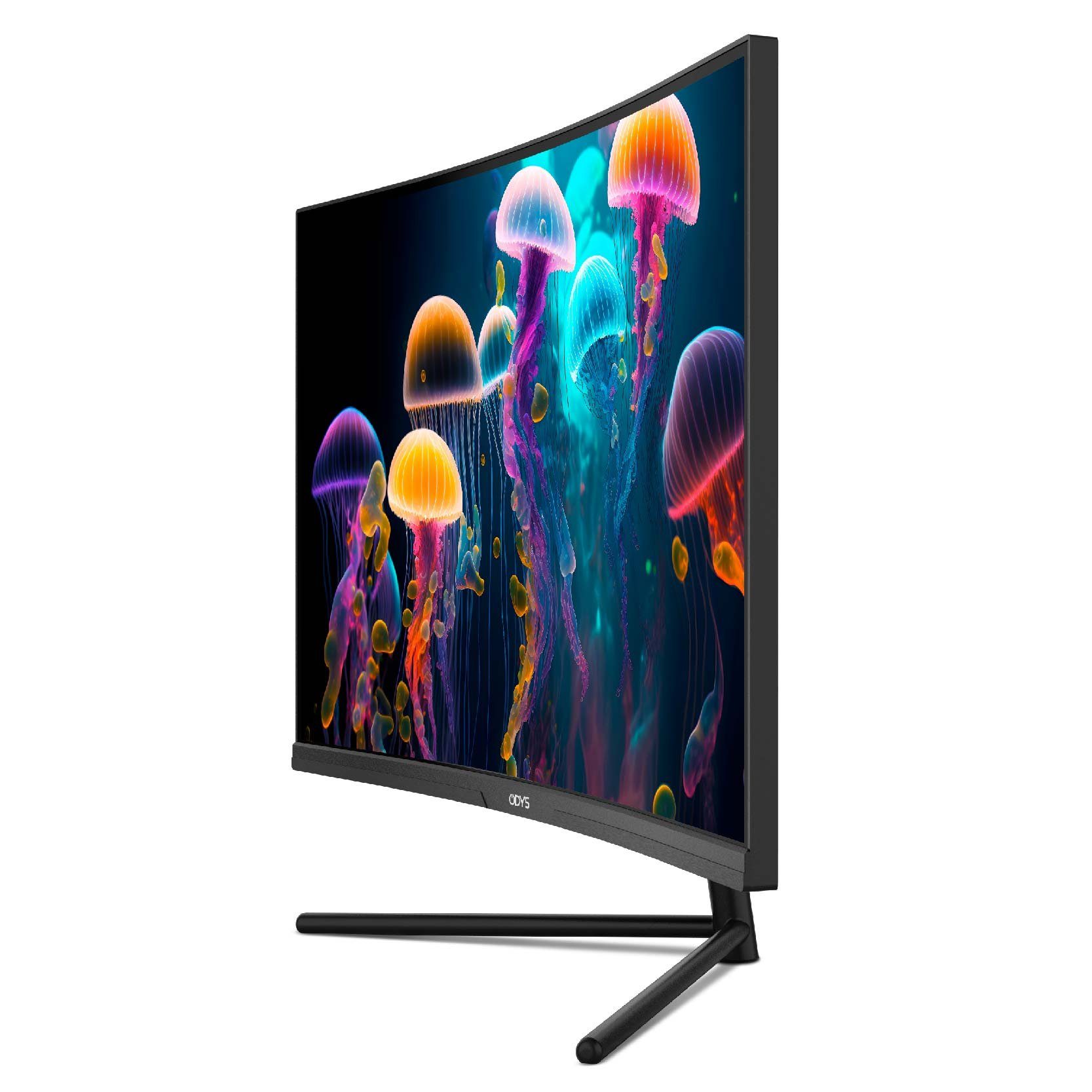 Odys Q27 Curved Monitor WQHD LED-Monitor (69 cm/27 