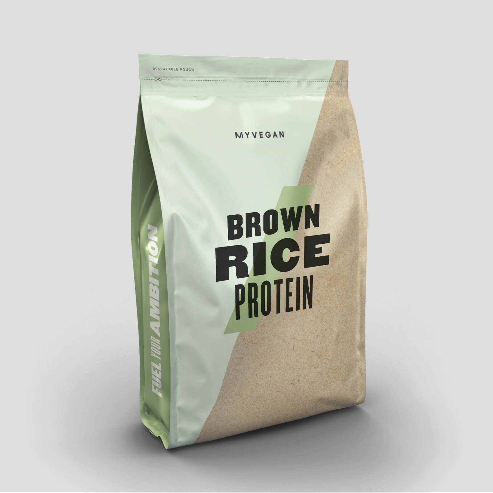 Protéine de riz brun, Sans arôme ajouté, Poche, 1 kg