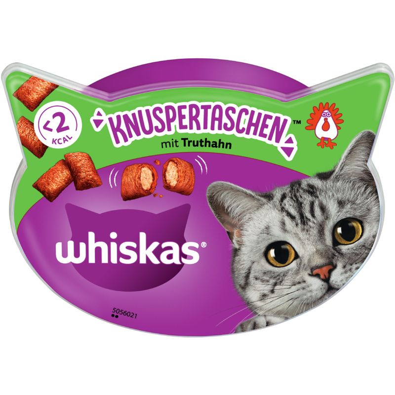 Sparpaket Whiskas Knuspertaschen 8 x 60 g zu TOP-Preisen | bitiba
