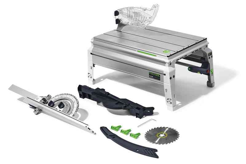 Sierra de mesa de suelo Festool 574770 CS 50 EBG con sistema de tracción