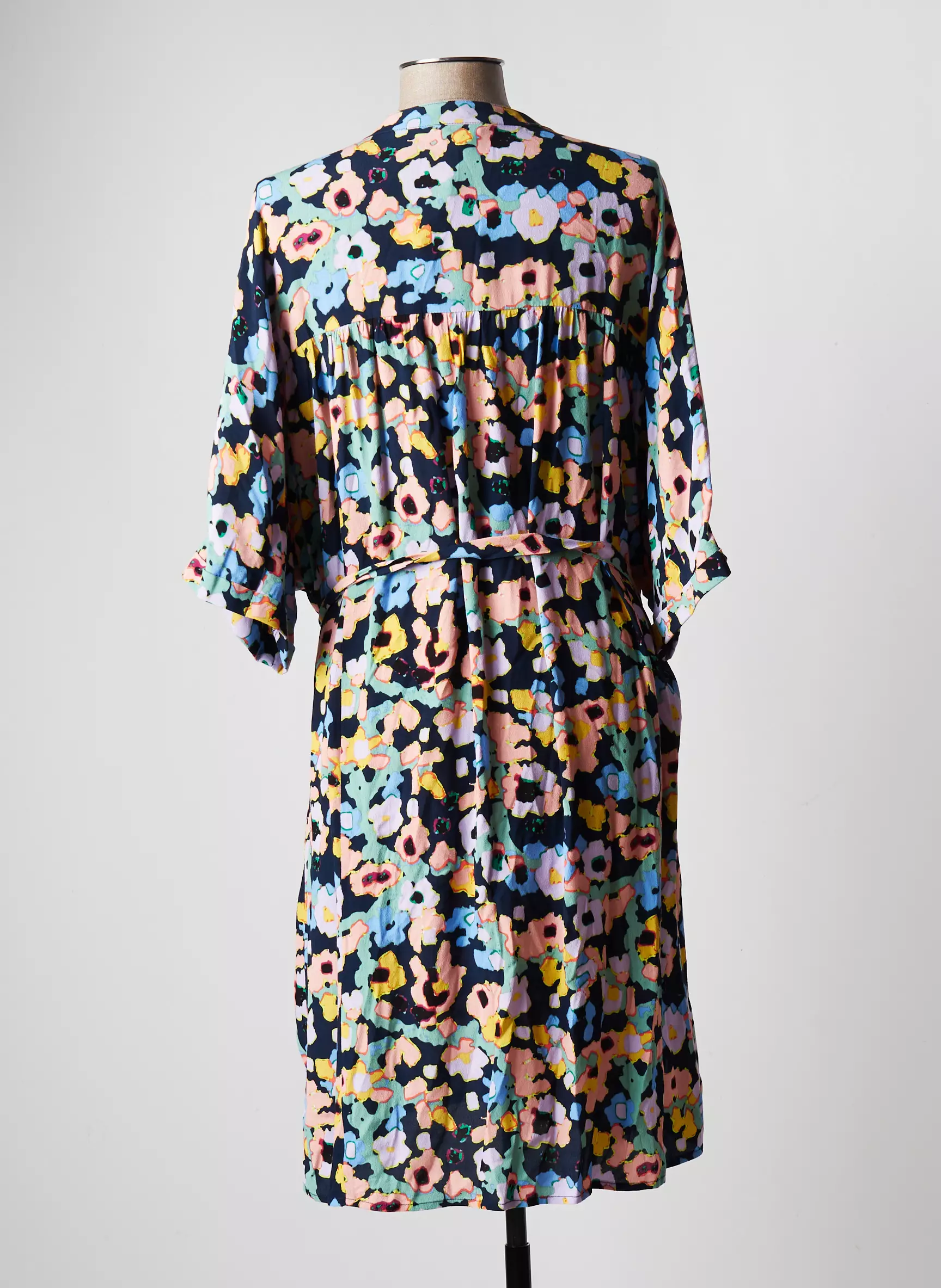 Zilch Robes Mi Longues Femme couleur bleu