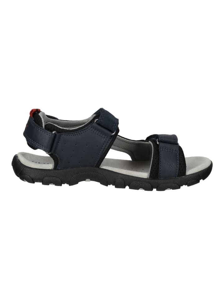 Geox Sandalen in Navy/Rot günstig kaufen