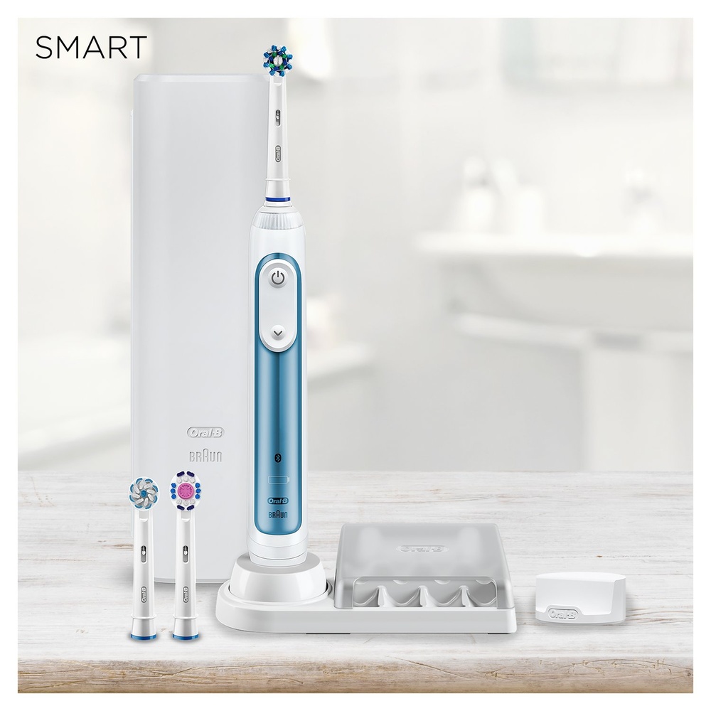 oral-b Oral-B Smart 6 6000N Blue Brosse À Dents Électrique Brosse À Dents Electrique