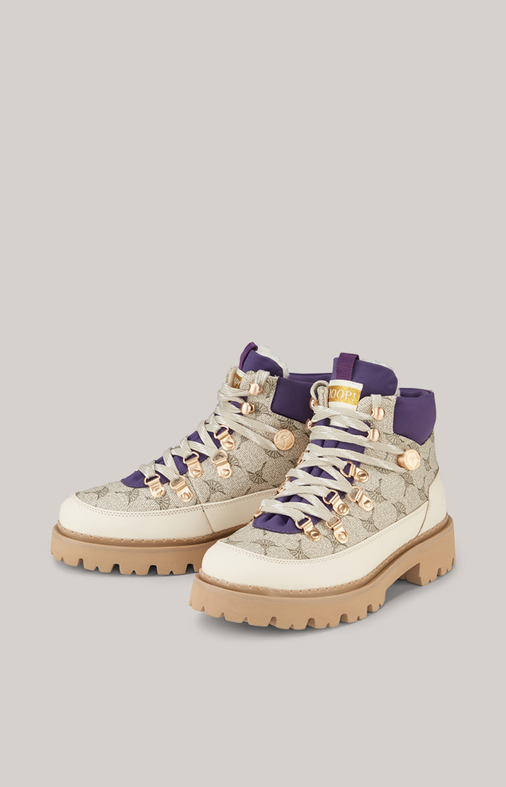 Low Boots Mazzolino Hestia in Beige/Violett