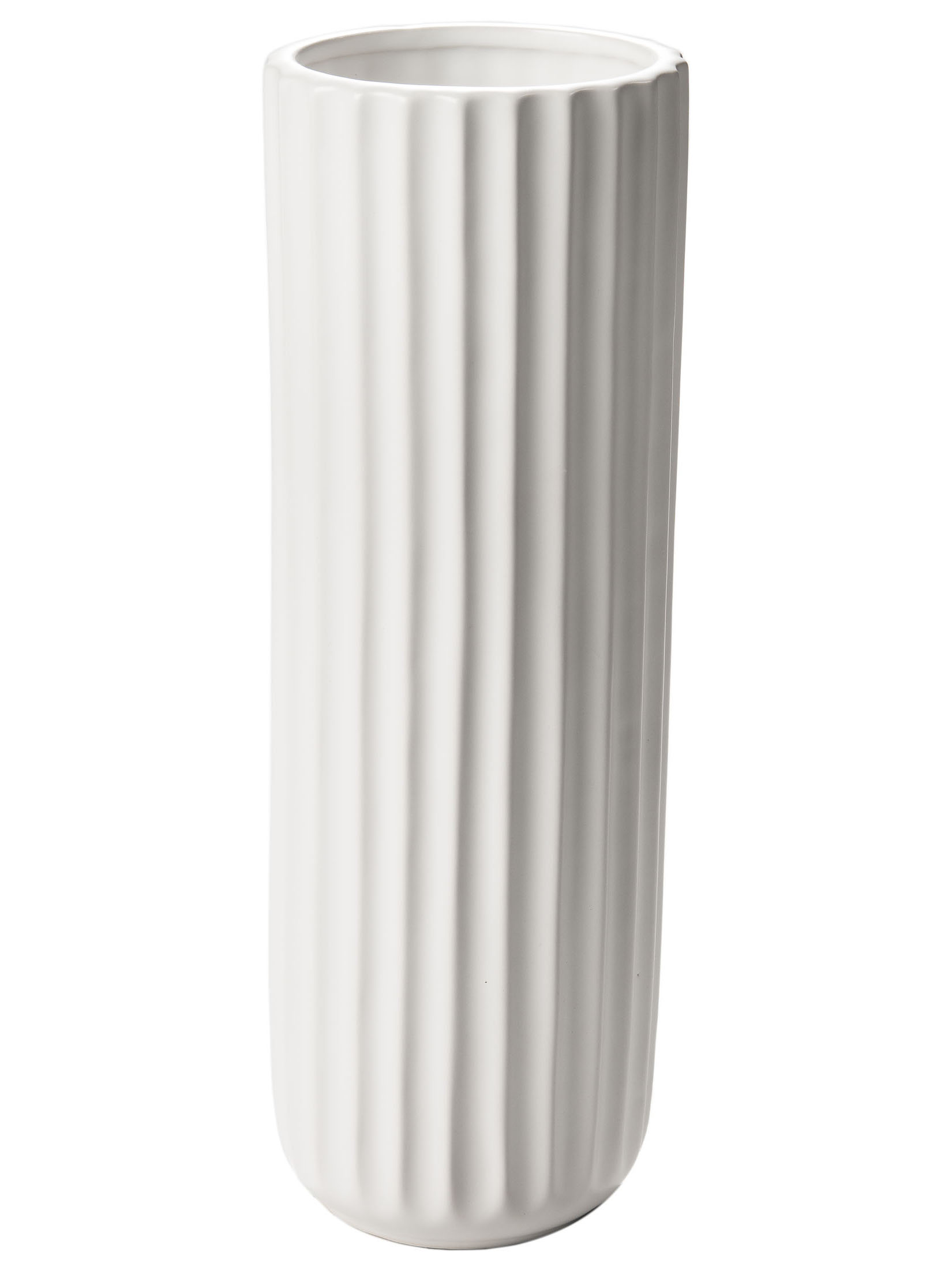 Lugu Deko-Vase, Weiss