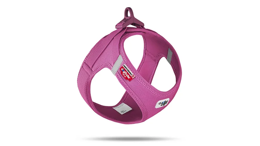 Curli Clasp Vest Geschirr Air-Mesh fuchsia XS