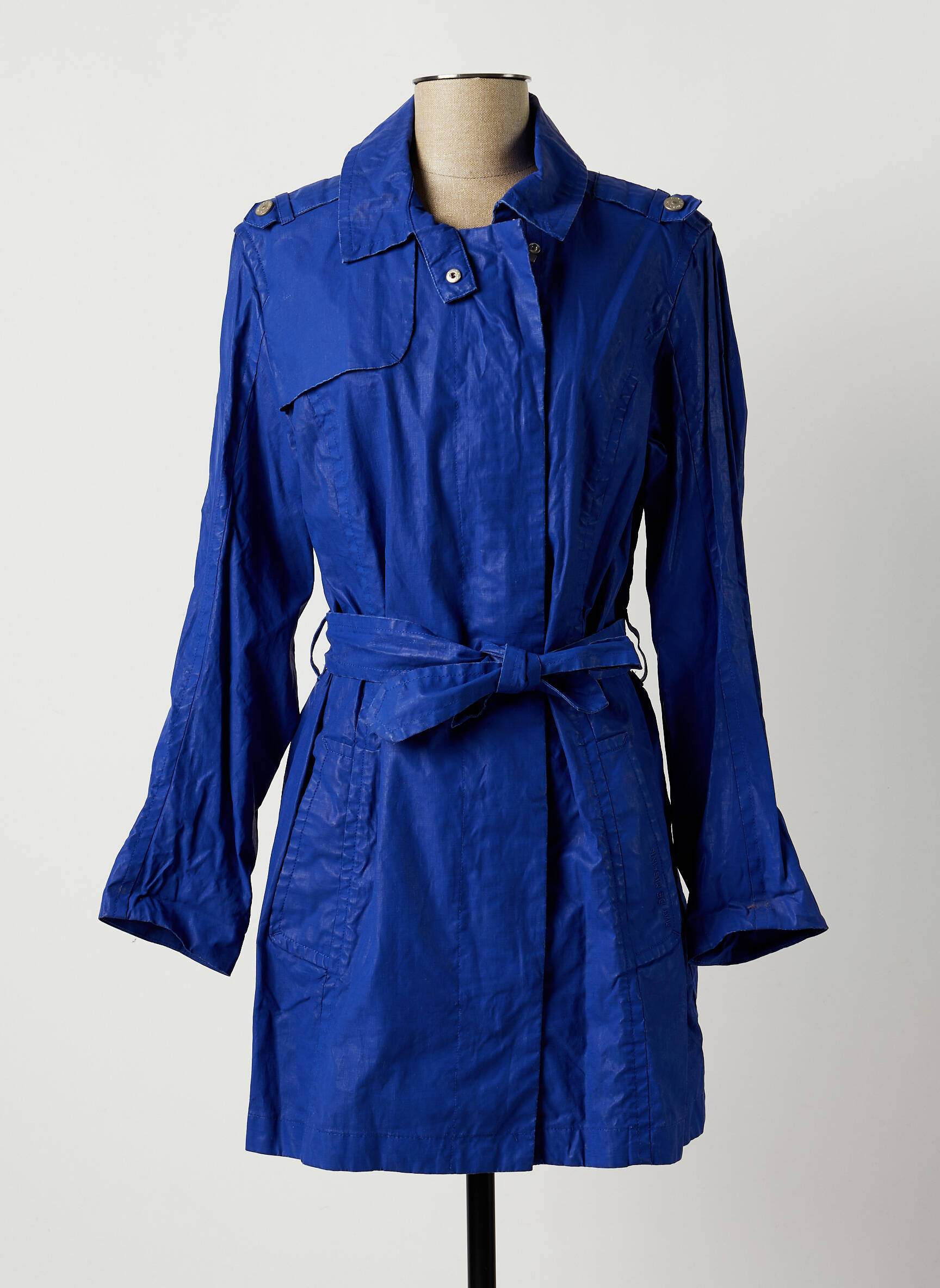 Mat De Misaine Trenchs Femme couleur bleu
